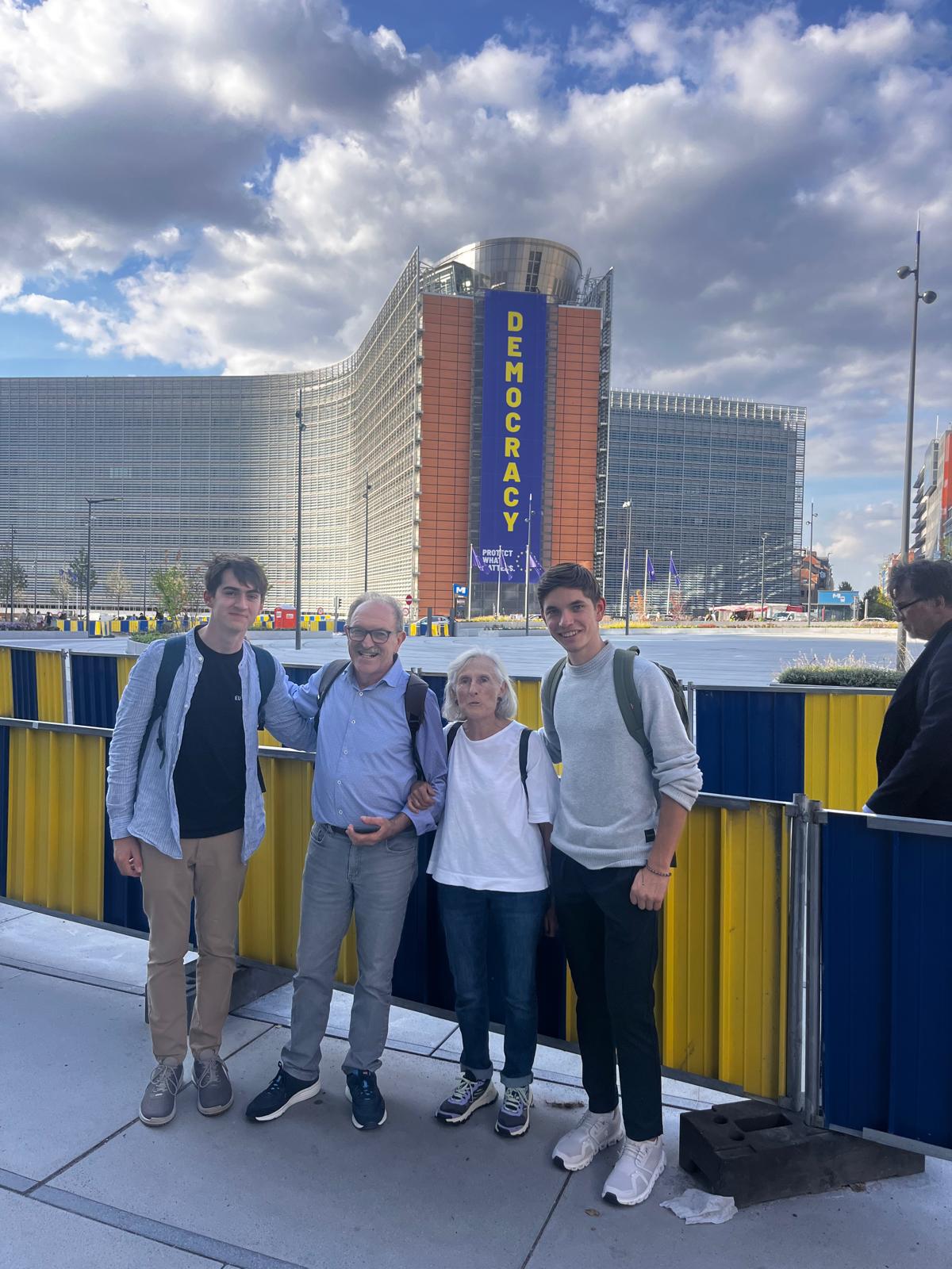 Visita a les institucions europees